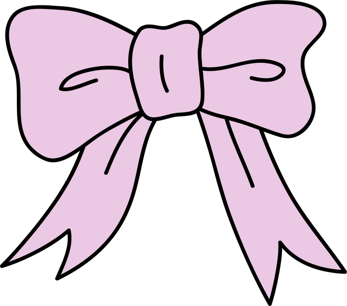 Cute Purple Ribbon